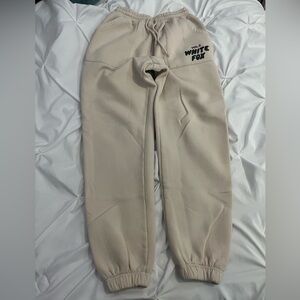 White Fox Offstage Sweatpants